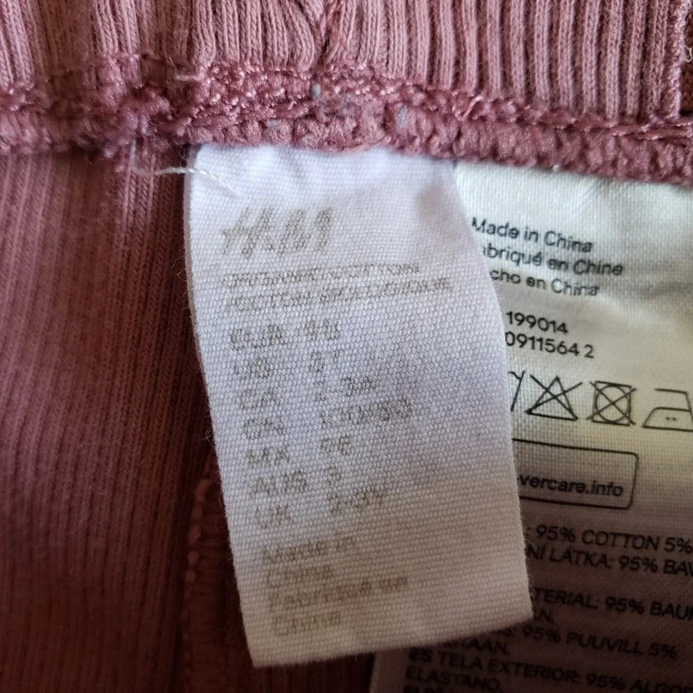 H&M Neutral Lot Girls 2/3T Ribbed Henley Loungewear 3 Matching Shirt Legging Set - Picture 3 of 7